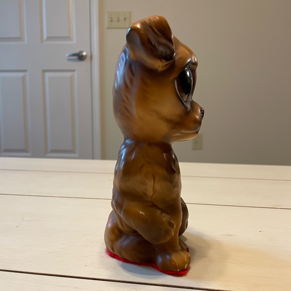 Enesco Vintage Big Eye Dog Mid-Century Kitsch Style 7” Tall - Picture 5 of 8